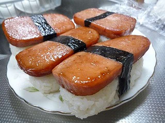 ハワイの思い出☆スパムむすび